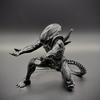 Alien Pen Holder for Desk, 3D Printed Pencil Display Stand, Kneeing Alien Desktop Organizer for Home Office Accessories