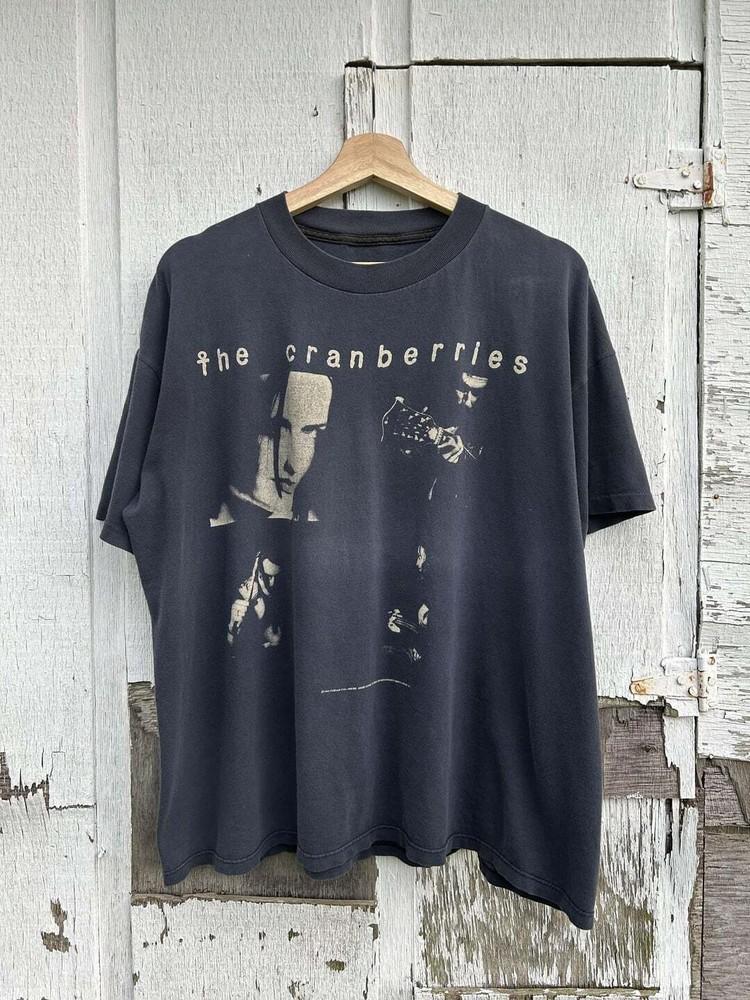 90-е The Cranberries Дебютный Альбом черная футболка с коротким рукавом Ремейк S-5XL Унисекс Футболка XXXL