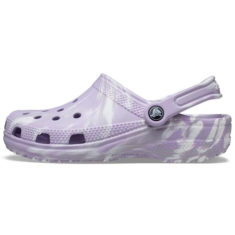 Crocs Classic Casual Unisex Purple Sandals Men s 206867-5PT EU 36-37