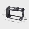 Aluminium Frame Case For DJI Osmo ACTION 5 Pro 4 3 Metal Cage Quick Release Mount with Cold Shoe Full Protective Frame Case