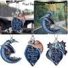 Blue Moon And Dragon Lover Car Ornament Holiday And Home Decoration Hanging Pendant