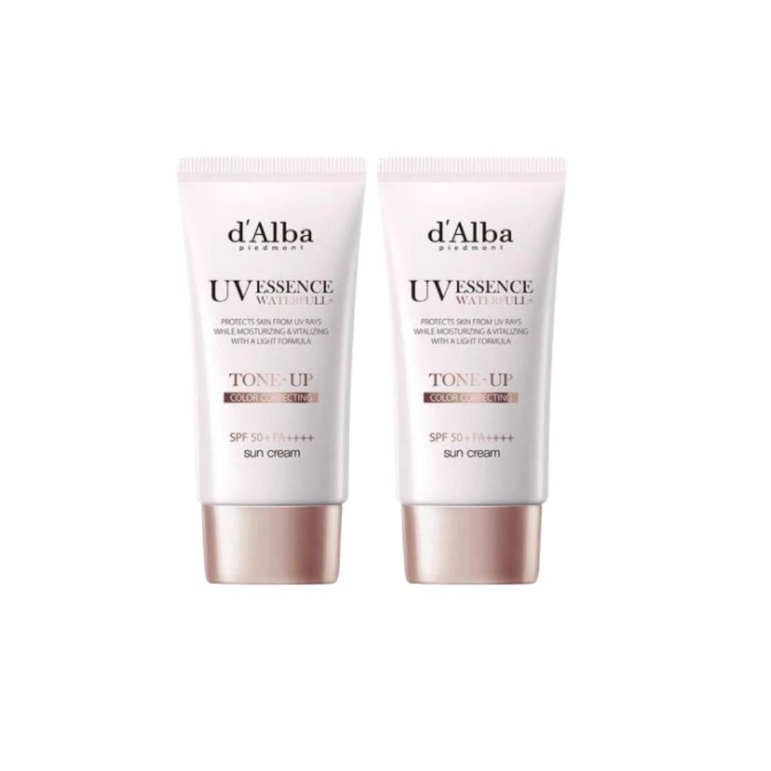 

d Alba Waterfull UV Essence Тональный солнцезащитный крем дуо 50 мл × 2