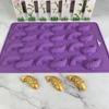 Silicone Cake Molds Carp Fish Shape Silicone Mould Fondant Chocolate Moulds for DIY Soap Crafts Decoration Baking Gadget