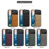 Business Leather Texture ForMagsafe Matte Case ForiPhone 17 Air 16 16E 15 14 12 13 11 Pro Max Plus Magnetic Shockproof Cover