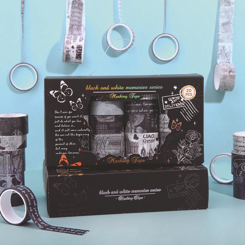 Cutie Cadou Autocolante Artistice Unicorn & Animale: 20 de Role pentru Caiete de Mână DIY pentru Copii