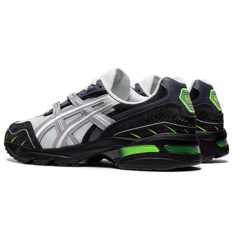 Asics Gel-1090 V1 Comfortable Breathable Low-Top Training Running Shoes Unisex Sneaker Black White Gray 1021A469-021