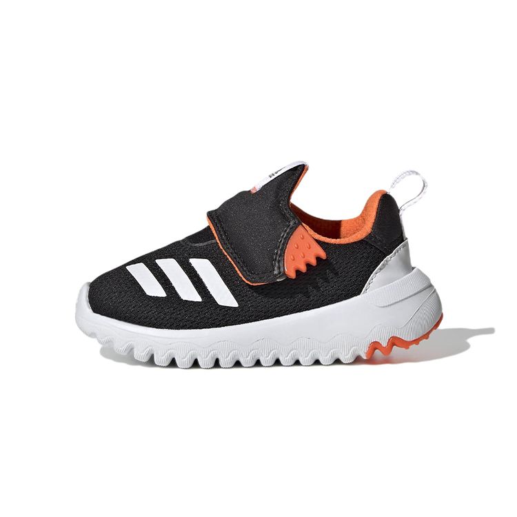 Adidas Suru365 Slip-On Non-Slip Wear-Resistant Breathable Low-Top Walking Shoes Baby Shoes Black GY6675