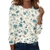 Long Sleeve Shirts For Women Cute Print Graphic Tees Blouses Casual Plus Size Basic Tops Pullover