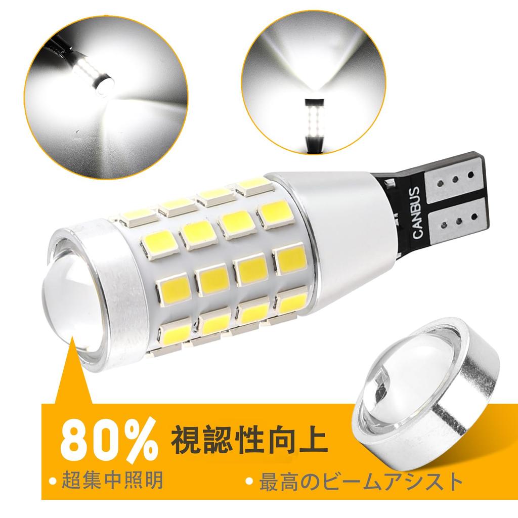 AUTOXBERT T15/T16 LED Back Lamp, Explosive SMD Chip Vehicle Inspection Compatible, 921 Backlight, LED