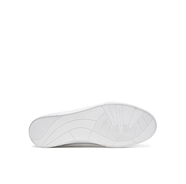 Мужские кроссовки Tommy Hilfiger Core corporate vulc кожа fm0fm05399 granatowy