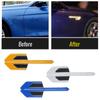 2Pcs/Set Car Reflective Safety Warning Strip Tape Car Stickers Bumper Reflective Strips Secure Decals Exterior