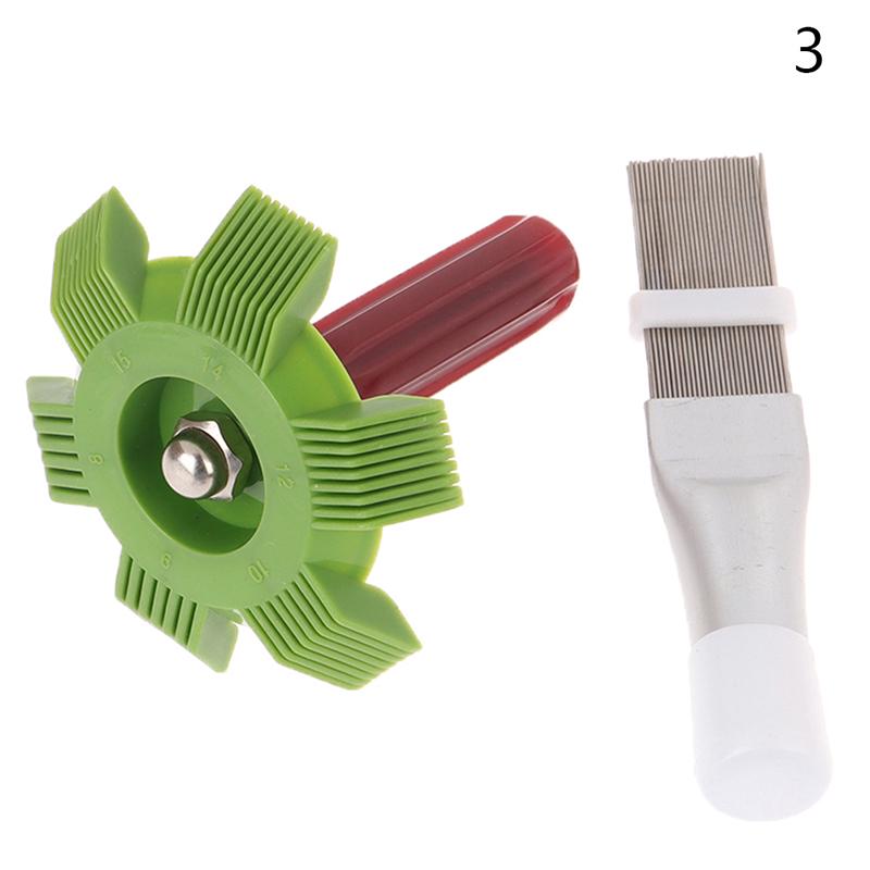 

Гребень радиатора Испаритель Инструмент для кондиционирования воздуха Гребень для ремонта плавников Автомобильный конденсаторный плавник