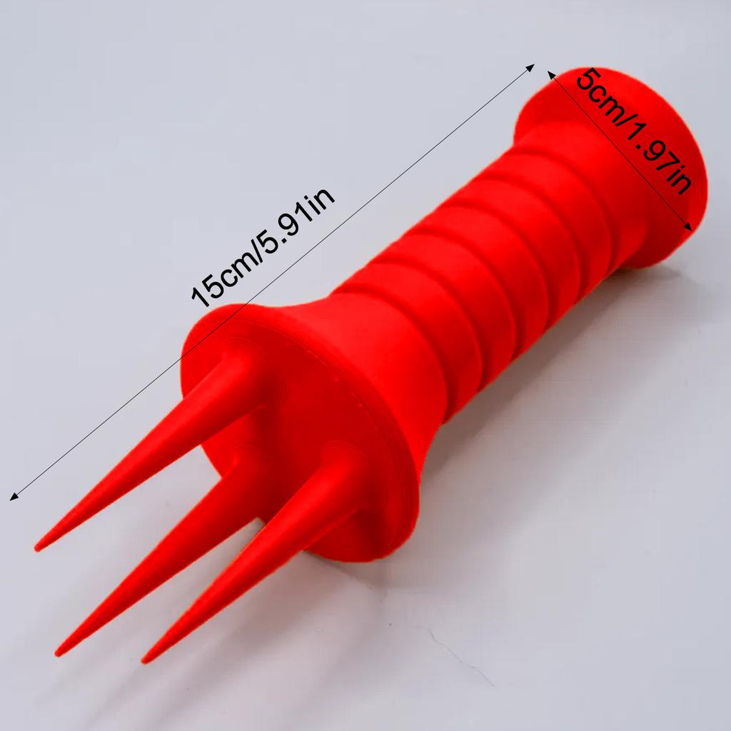 Soil Loosener Lawn Cultivator Manual Aerator Garden Soil Aerator Tool Durable Plastic Aerator for Weeding & Compost Turning