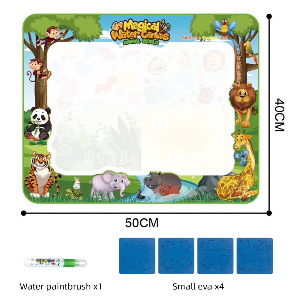 

Волшебный коврик для рисования водой Extra Large Набор игрушек Water Doodle Доска для рисования Детские развивающие игрушки Подарок для детей Разные размеры