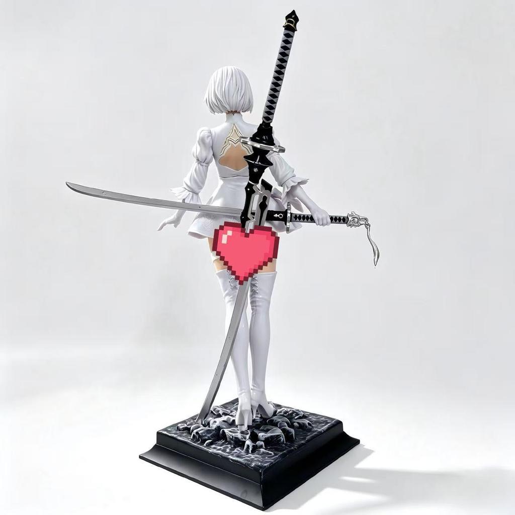 Leugnen: Automaten YoRHa Nr. 2B Anime Figur Desktop-Etui Schmuckstück