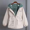 Petite Women's Fleece-Lined Trench Coat 2025 - Versatile, Trendy Short Jacket for Autumn/Winter