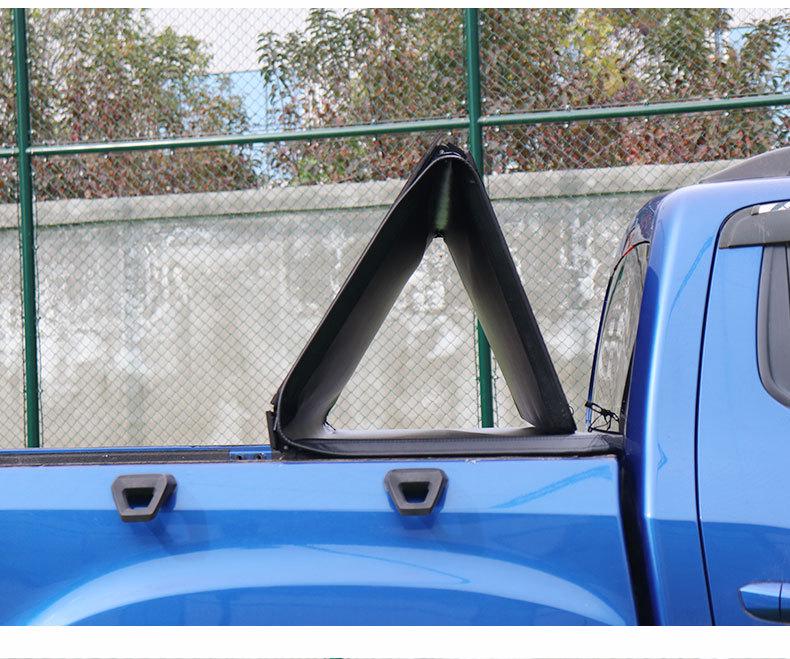 Waterproof Three-Fold Soft Tonneau Cover for SAIC MAXUS T60/T70/T90 MG Pickup
