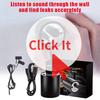 Hot Sale Portable Water Leak Detector Multi-functional Sound Collector Suitable For Leak Detection Of Various Construction Pipe