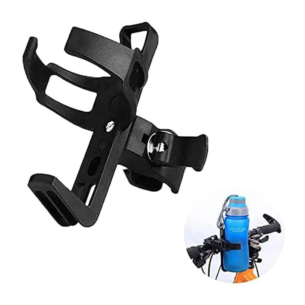 

Съемная стойка для бутылки с водой для велосипеда, которую можно свободно повесить, с вращающейся велосипедной тележкой для стакана с водой для горного велосипеда, стойка для бутылки с водой чёрный