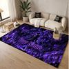 Custom Name Crystal Velvet Rug,Solo Leveling Comfortable Anti Slip Floor Mat For Room Decoration