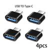 1-11 Pcs USB 1.1 to Type C Adapter OTG Converter USB-A Male to USB-C Female for Samsung Xiaomi POCO MacBook Pro Table