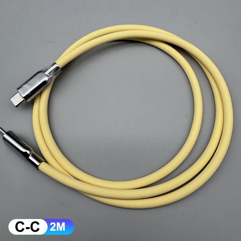 240W Pd3.1 Liquid Silicone Usb C Type-C Fast Charging Cable 15 16 17 S23 S24 S25
