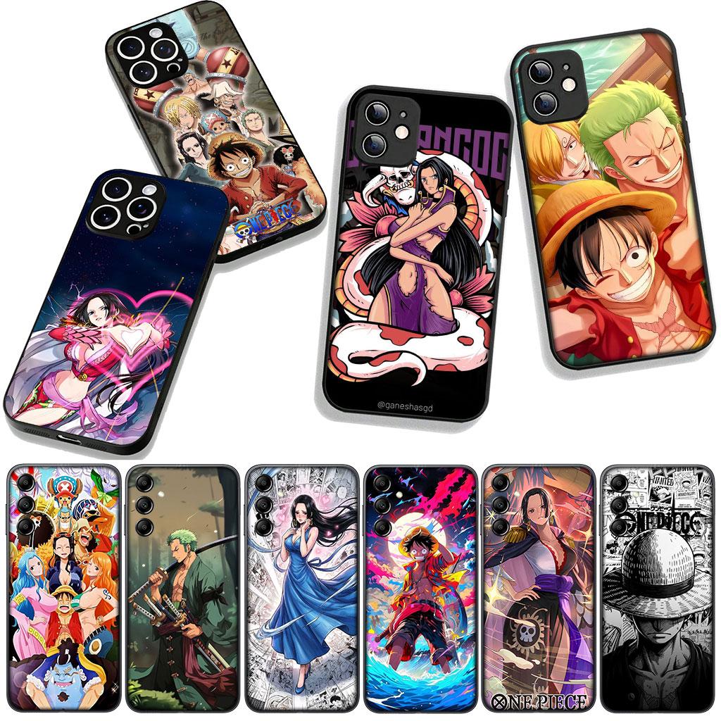 Cover for Apple iPhone 17 16 11 Pro XS Max XR 6 7 8 Plus 16E SE 2020 Air 5 SE2 Phone Case Boa Luffy Zoro One Hancock Pieces
