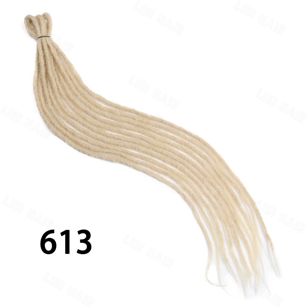 Synthetic Long Straight Dreadlock Soft Fake Extensions For Women Cosplay  Party Wear