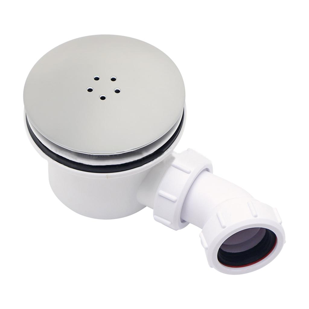 Langlebige 90mm Metall-Duschwanne Ablauf Hoher Durchfluss Ablauf Universelle Kompatibilität Leicht zu reinigen Duschablauf Siphon