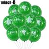 20/10Pcs Merry Christmas Balloons Santa Claus Snowflakes Latex Balloon Inflatable Kids Gifts Christmas New Year Party Decoration