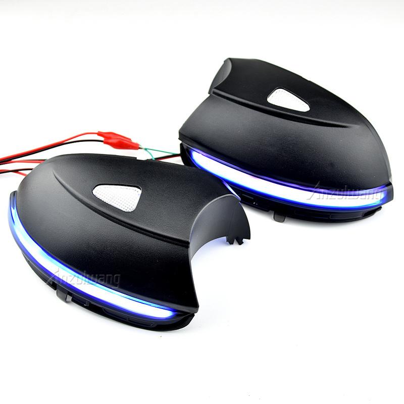 Side Wing Rearview Mirror Indicator Blinker Repeater Dynamic Turn Signal Light For VW Passat B7 CC Scirocco Jetta MK6 EOS