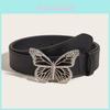 2023 Metall-Schmetterlings-Strass-Schnalle Gürtel Vintage Dekorative Taillenband