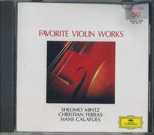 

CD VARIOUS - Favorite Violin Works POCG9280 POLY DOR Japan Classical Used