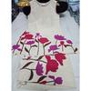 Damen Designer Baumwoll Kurta Hose Kordel Set Partykleidung Oberteil Tunika Ärmelloses Kurti VSO-1762 c