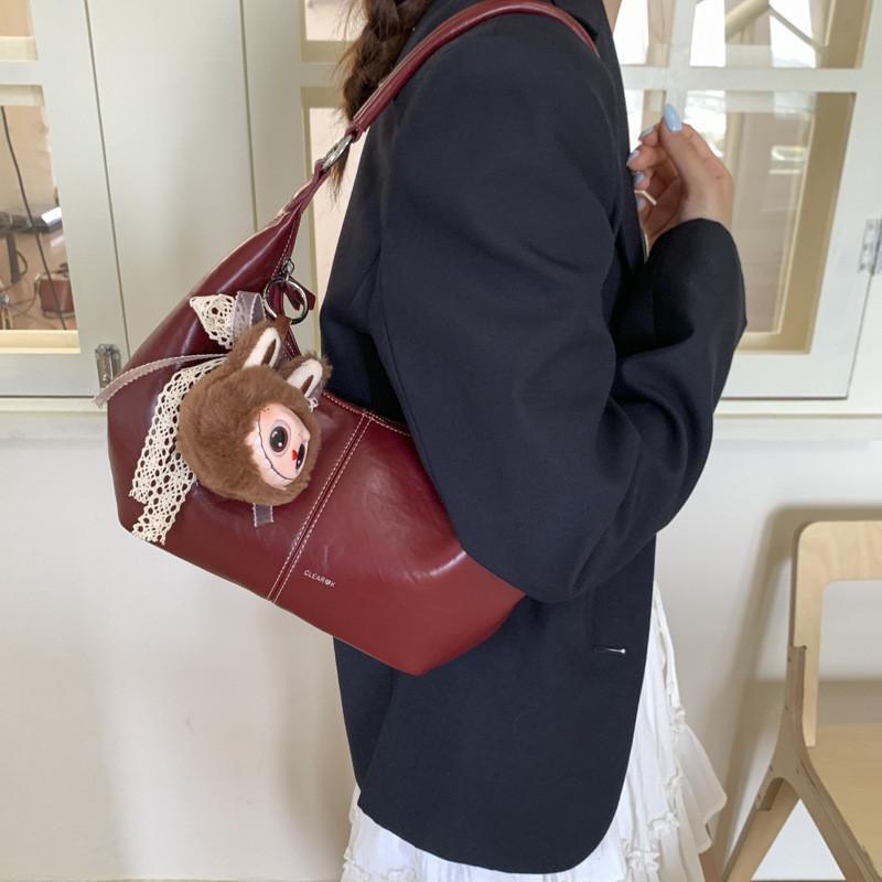 Crossbody Bag For Women With Pu Material And Car Stitching For Daily Use