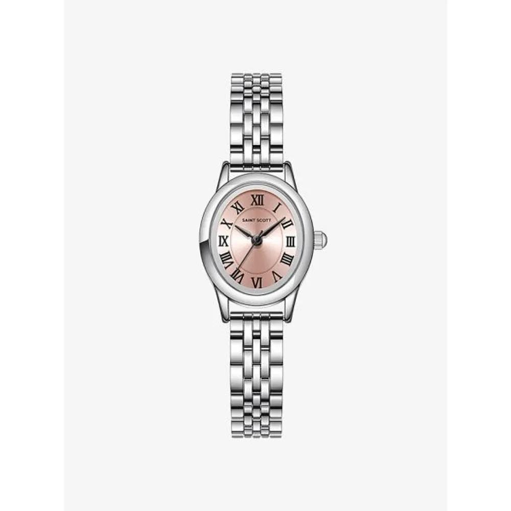 [Saint Scott] Eggshell Metal Watch Pink ST1102-SPS