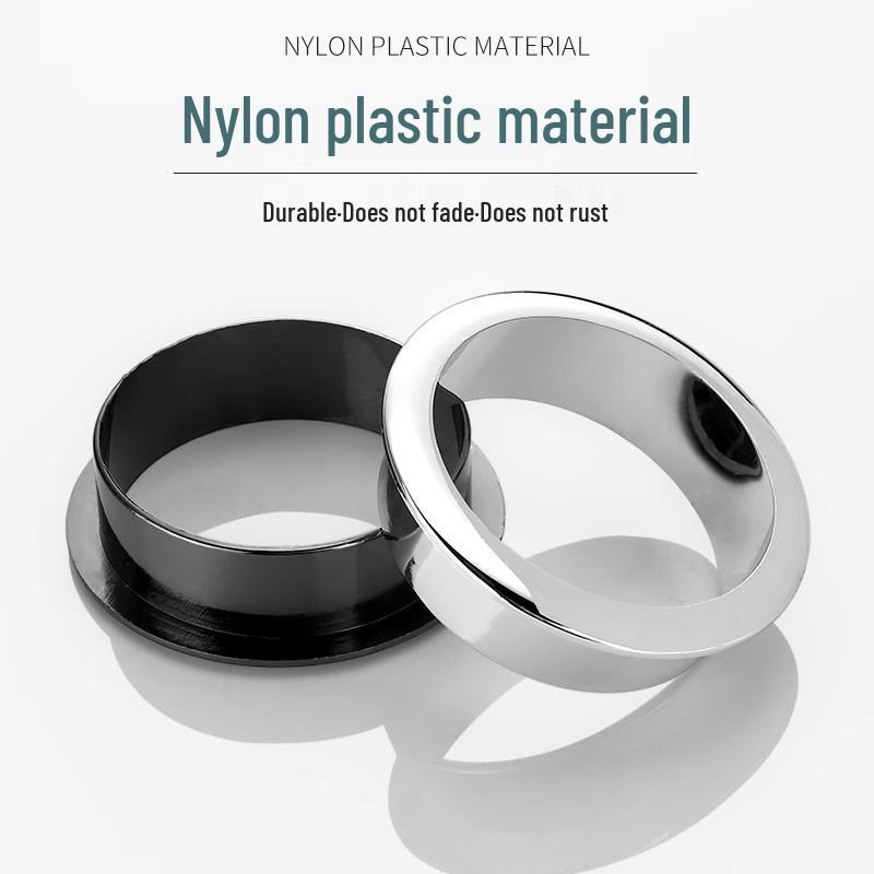 Cable Management Desk Grommet - Decorative Cover and Ring for Computer Furniture