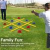 Toss Game For Kids And Adults Portable Yard Game Set With Beans Bags Outdoor Camping Beach Lawning Game Easy Setup And Carry Straps For Family Fun