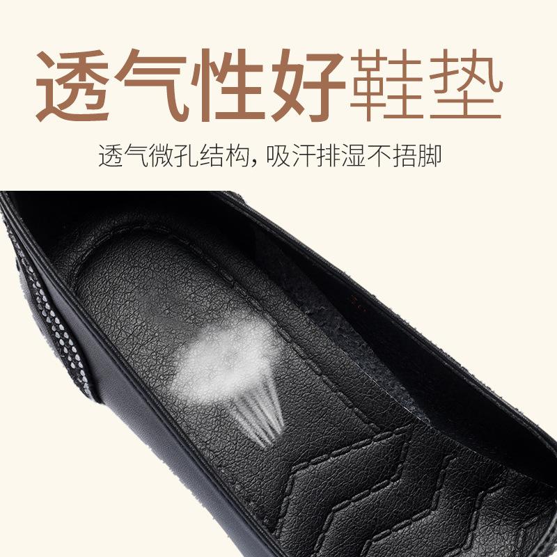 Fashion Women Grace Soft Leather Pointed Toe High Quality Spring & Summer Office High Heel Shoes Casual Sweet Comfort Party Pumps