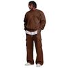 Herren Layer Sweatshirt und Cargohosen Set mit elastischem Bund