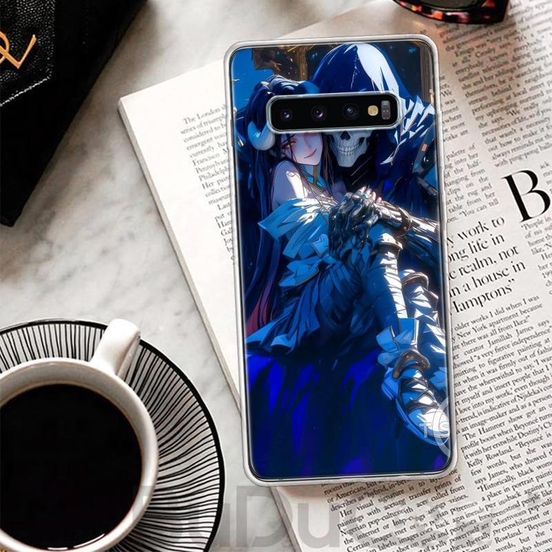 Albedo Overlord Anime Cover For Samsung Galaxy S8 S9 Plus S10 Lite Note 8 9 10 Pro 20 Ultra S7 Edge M11 M21 M32 M51 Print Coque