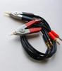 LCR meter, resistance measurement, Kelvin, clip, banana clip, 4 terminals, impedance, wiring, measurement, test wire, test lead.