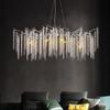 Elegant Crystal Branch Chandelier for Living Room or French Restaurant