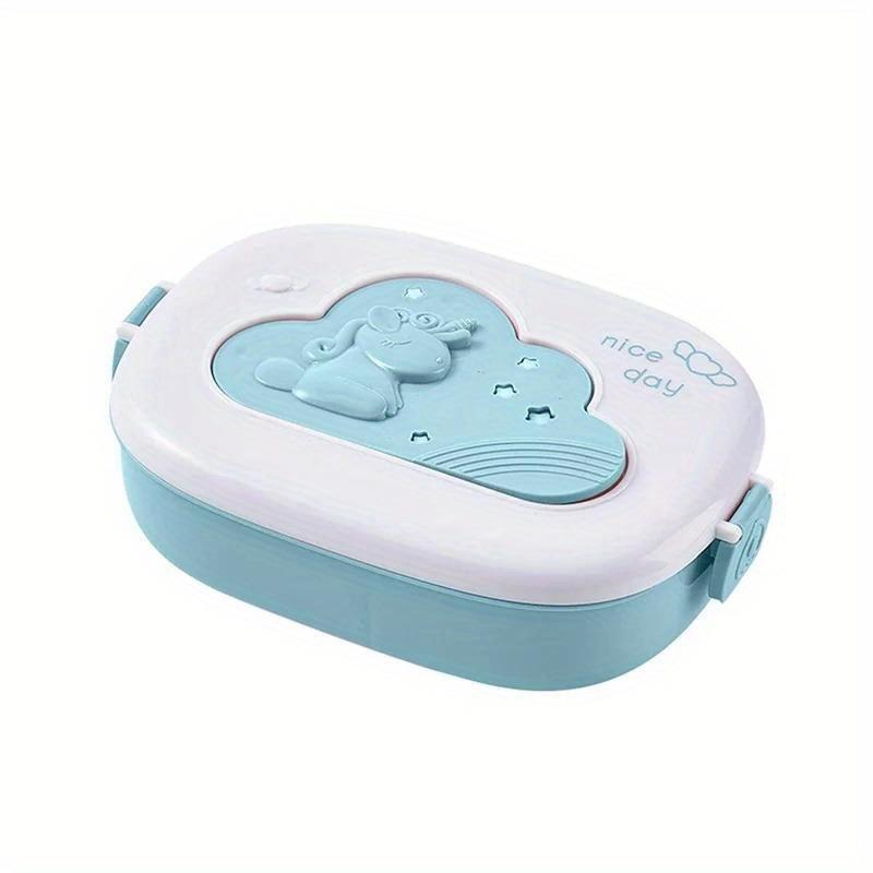 

Multi-Compartment Bento Box Microwave and Dishwasher Safe Lunch Container Portable for Picnic Camping Ideal for Sandwiches синий