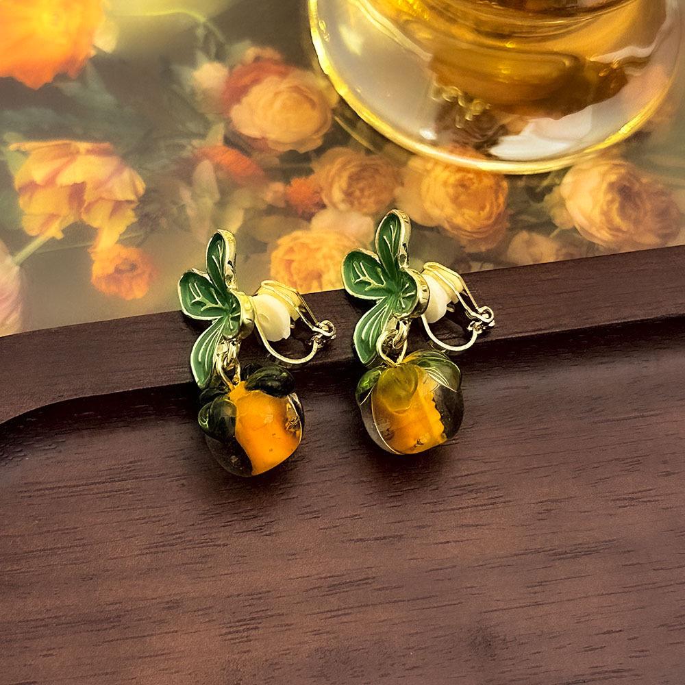 High-End Französische Dreieck Ohrclips ohne Piercing - Damen Einfache, Elegante, Luxuriöse Ohrringe