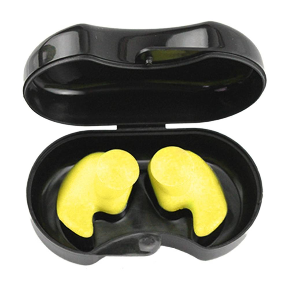 1Pair Soft Earplugs Silicone Waterproof Earplug Ear Environmental Sport Plugs Diving Water Sports Swimming Pool Accessories
