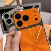 New  6D Colorful Laser Aurora Case For iPhone 13 14 15 16 17 Pro Max Air Soft Bumper Shockproof Glass Camera Hard PC Cover