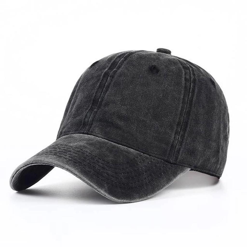Unisex Light Washed Solid Color Baseball Caps Spring Autumn Outdoor Adjustable Casual Hats Dad Hat Sunscreen Hat