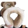 Winter Bear Earband: Fleece-Lined Windproof Cycling Earmuffs for Women & Students