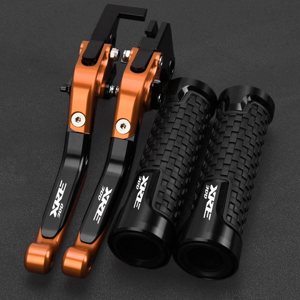 Motocycle Adjustable Extendable Brakes Clutch Lever Handle Bar Hand Grips Ends Handbrake For HONDA XRE300 XRE 300 2022